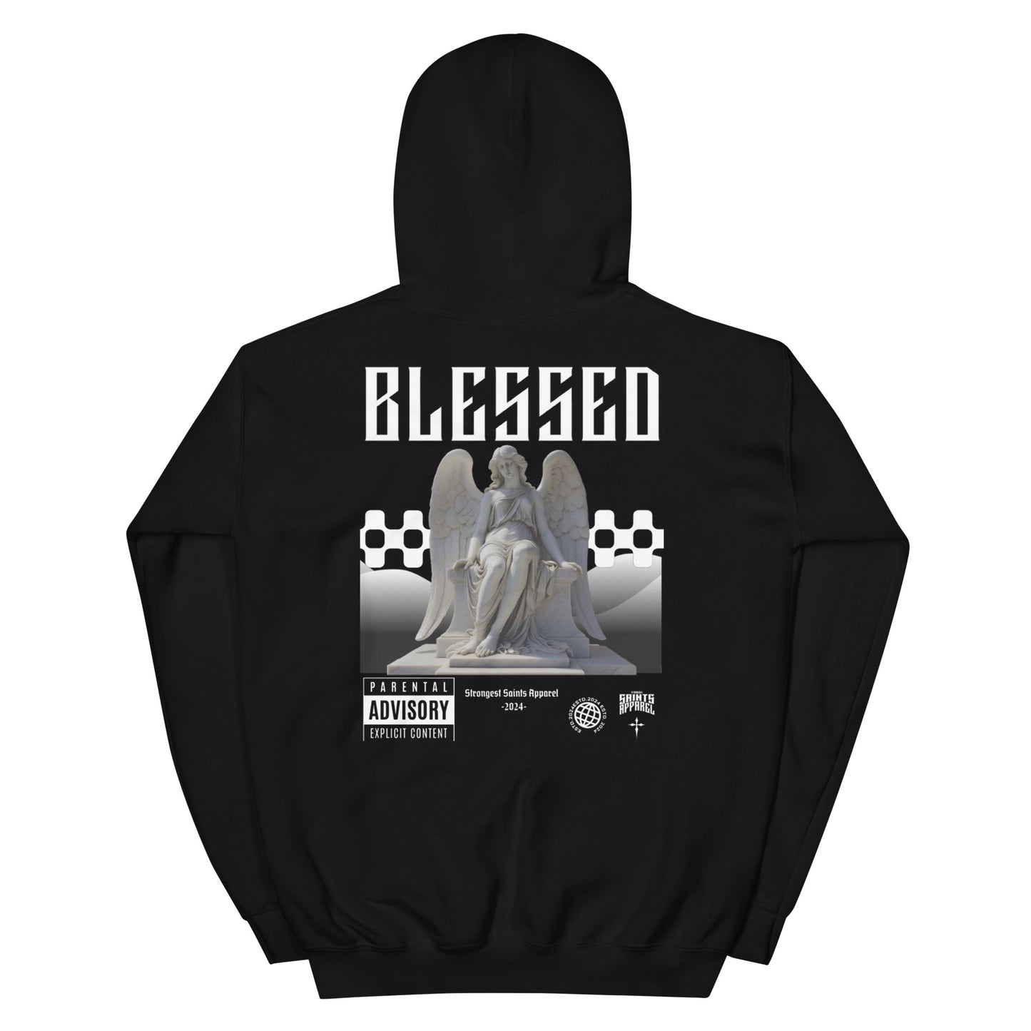 StrongestSaints BLESSED Angel Hoodie