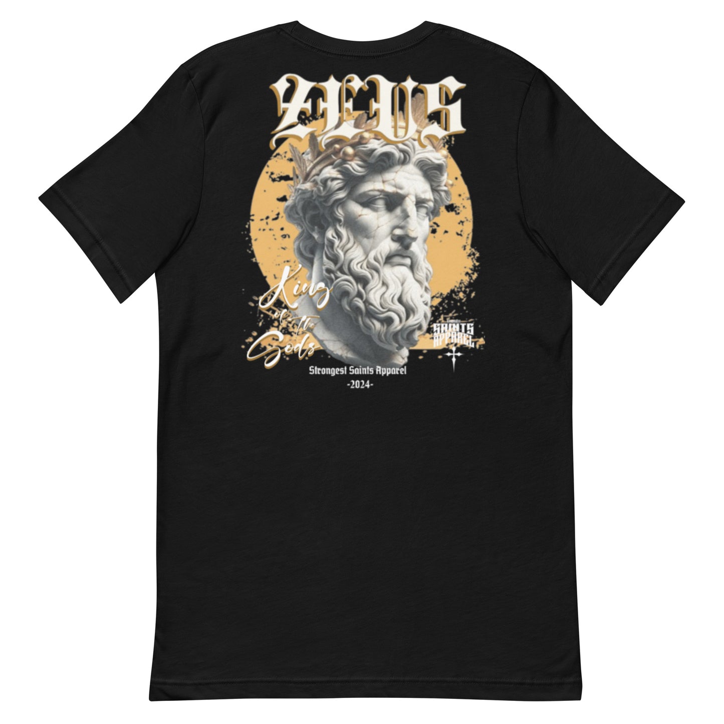 StrongestSaints Apparel Zeus Statue Graphic Tee